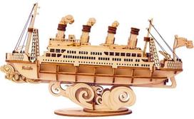 Medinis 3D galvosūkis Robotime Cruise Ship, 8 m.+