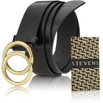 Odinis diržas moterims Stevens, juodas