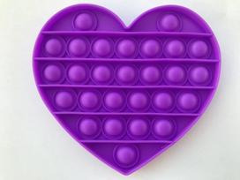 Silikoninis žaislas POP-it Širdelė