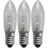 Atsarginės lemputės LED, 0.2W, 23-55V, E10, 3vnt.