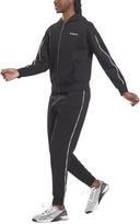 Sportinis kostiumas moterims Reebok Piping Pack Hooded Black HE2275, juodas