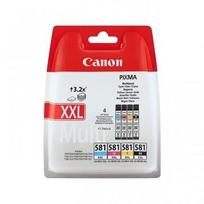 Kasetė rašaliniams spausdintuvams Canon Ink CLI-581 C/M/Y/BK Multipack XXL (1998C005)