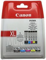 Kasetė rašaliniams spausdintuvams Canon PGI-570XL/CLI-571 C/M/Y/BK Multipack (0318C004)