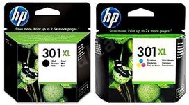 Kasetė rašaliniams spausdintuvams Originaal tintide komplekt HP 301XL Black + HP 301XL TriColor