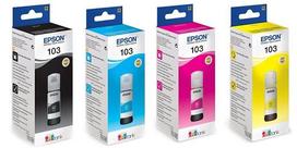 Kasetė rašaliniams spausdintuvams Originaal tintide komplekt Epson EcoTank 103 (BK/C/M/Y)