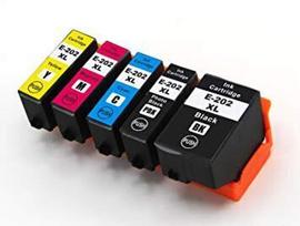 Kasetė rašaliniams spausdintuvams Analoog komplekt Epson 202XL (BK/C/M/Y/PBK)