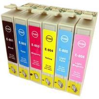 Kasetė rašaliniams spausdintuvams Analoog tintide komplekt Epson T0807 (BK/C/M/Y/LC/LM)