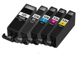 Kasetė rašaliniams spausdintuvams Analoog tintide komplekt Canon PGI-525 (PGBK) / CLI-526 (C/M/Y/BK)