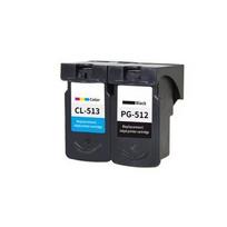 Kasetė rašaliniams spausdintuvams Analoog tintide komplekt Canon PG-512 Black + CL-513 Tricolor