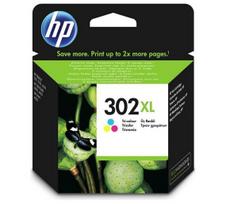 Kasetė rašaliniams spausdintuvams Originaal tint HP 302XL (F6U67AE) Color 330 lk (8ml)