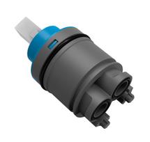 Kasetė 35 mm Citec su viršutine tarpine (mėlyna), 634052 RUBINETA