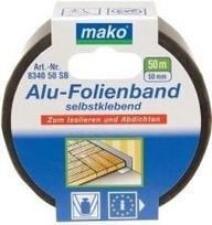 Juosta aliuminė lipni 50mm x 50m Mako
