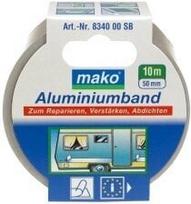 Juosta aliuminė lipni, 50mm x 10m, 100 C° Mako