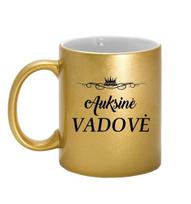 Puodelis „Auksinė vadovė“