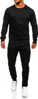 Sportinis kostiumas vyrams J.Style 68C10380, juodas, 2XL