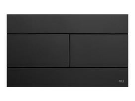 Vandens nuleidimo mygtukas Soft-Touch OLI SLIM, juodas