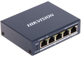 SWITCH POE DS-3E0505P-E 4 PRIEVADŲ Hikvision