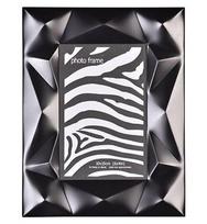 Nuotraukų rėmelis Geometric Black 13x18cm, (Juodas, Baltas) Metalinis rėmas, Juodas