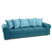 Sofa-lova Grella 3S, mėlyna, geltonas