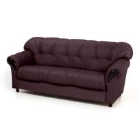 Sofa-lova Rosa 3S N, tamsiai raudona