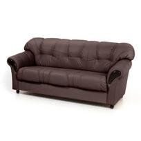 Sofa-lova Rosa 3S N, ruda/juoda, geltonas