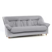 Sofa-lova Spencer 3K, šviesiai pilka, geltonas