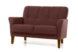 Sofa Katri 2S, tamsiai raudona, Ruda
