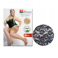 Šlaunų apsauga nuo trinties Adrian Plus Size Lace Band nero, 5-6