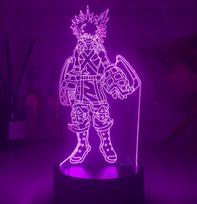Šviestuvas 3D Led My hero academia