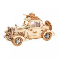 Konstruktorius Robotime Vintage Car, 3D dėlionė