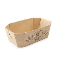 Duonos kepimo forma 18,5x10,5 cm, 4vnt. pakuotėje popierinė