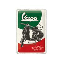 Metalinė plokštė 20 x 30 cm, Vespa The Original Italian Classic
