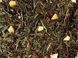 Žalioji arbata "Green tea blend Sencha Red Ginseng flavoured" ženšenio skonio 100 g