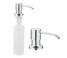 Įmontuojamas skysto muilo dozatorius Mexen Oval, 320 ml, Chrome