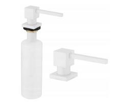 Įmontuojamas skysto muilo dozatorius Mexen Cube, 320 ml, White