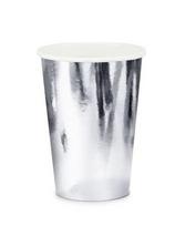 Vienkartiniai popieriniai puodeliai Silver 220 ml (1 pak/ 6 vnt)