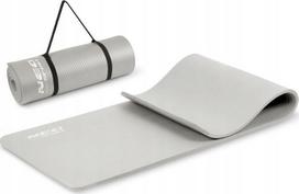 Mankštos kilimėlis Neo-Sport NS-922, 183x60x1 cm, pilkas