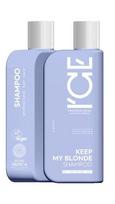 Šampūnas šviesiems plaukams ICE Keep My Blonde Anti-Yellow, 250 ml