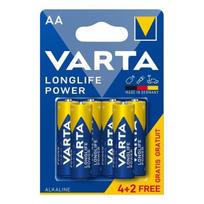 Varta šarminiai elementai AA Longlife Power, 6 vnt