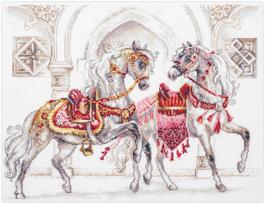 Siuvinėjimo rinkinys Magic Needle Royal Horses 220-424