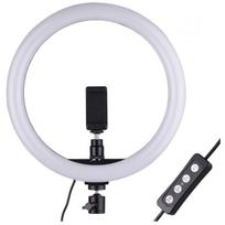 Žiedinė LED lempa su valdikliu, 24 cm