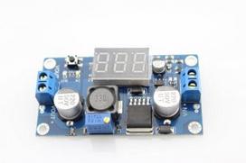 DC/DC įtampos keitiklis iš 4V-40V į 1.5V-35V su voltmetru (STEP DOWN)
