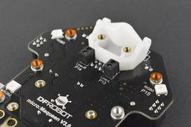 DFRobot micro: Maqueen edukacinė programuojama roboto platforma Micro:bit Makecode 3x AAA