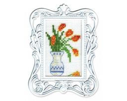 Siuvinėjimo kryželiu rinkinys, RTO, 3x5 cm