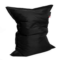 Sėdmaišis Qubo™ Modo Pillow 100, gobelenas, juodas