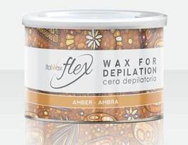 Depiliacinis vaškas ItalWax Flex Amber, 400 ml