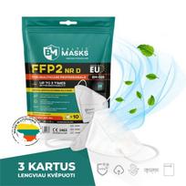 FFP2 medicininiai respiratoriai BM-026 NRD, 10 vnt.