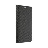 Dėklas telefonui Luna Book Carbon skirtas Samsung Galaxy S9 Plus, juodas