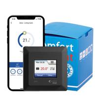 Comfort Heat WiFi termostatas, juodas