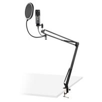 VONYX CMS320B studijinis mikrofonas su stovu, USB, Echo